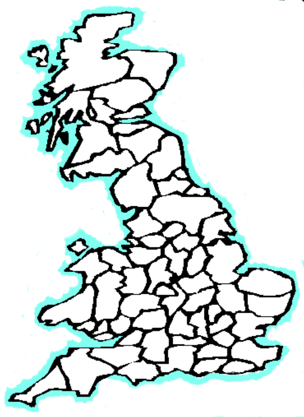 A map of the UK